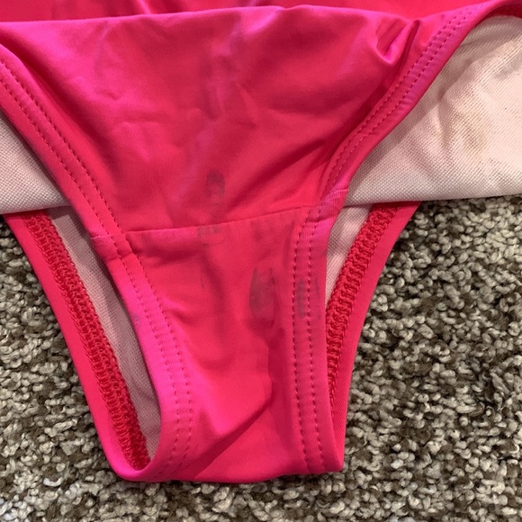 Tommy Bahama one piece swim, sz 10- hot pink - Picture 4 of 9